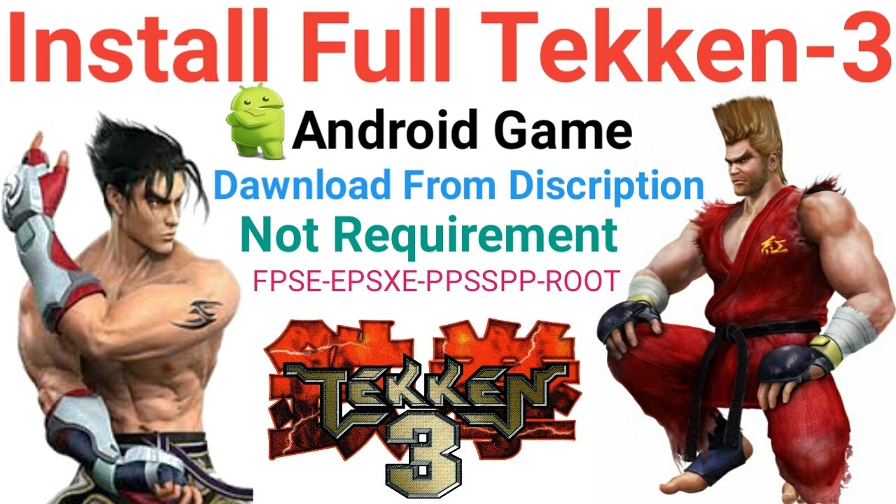 tekken 3 game free download
